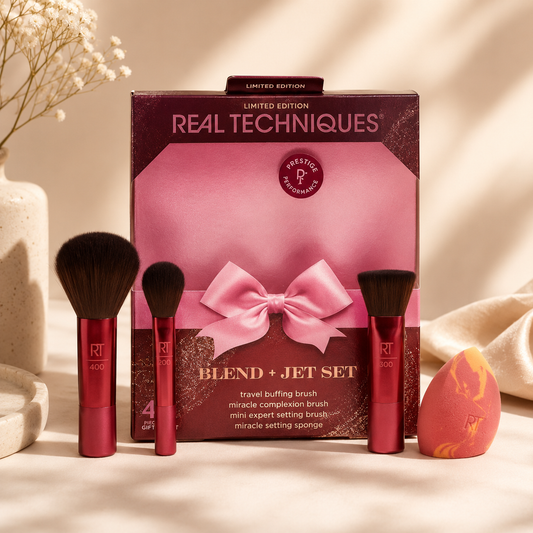 Real Techniques Blend + Jet 4 Piece Holiday Gift Set