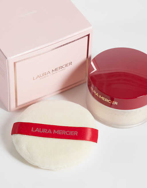 Laura Mercier 2-Piece The Finishing Touch Translucent Loose Setting Powder & Puff Gift Set