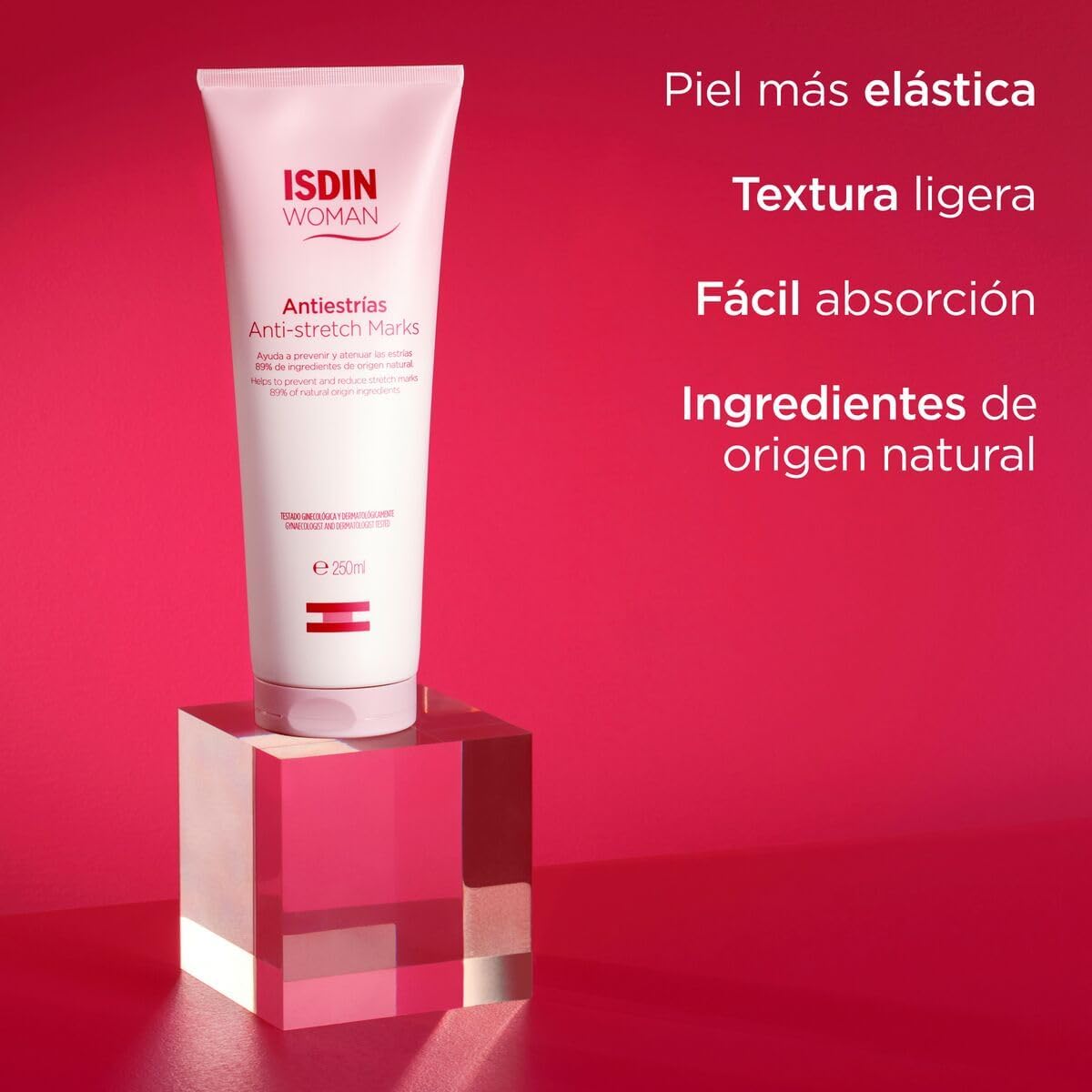 ISDIN Woman Antiestrías Crema para Prevenir y Atenuar las Estrías