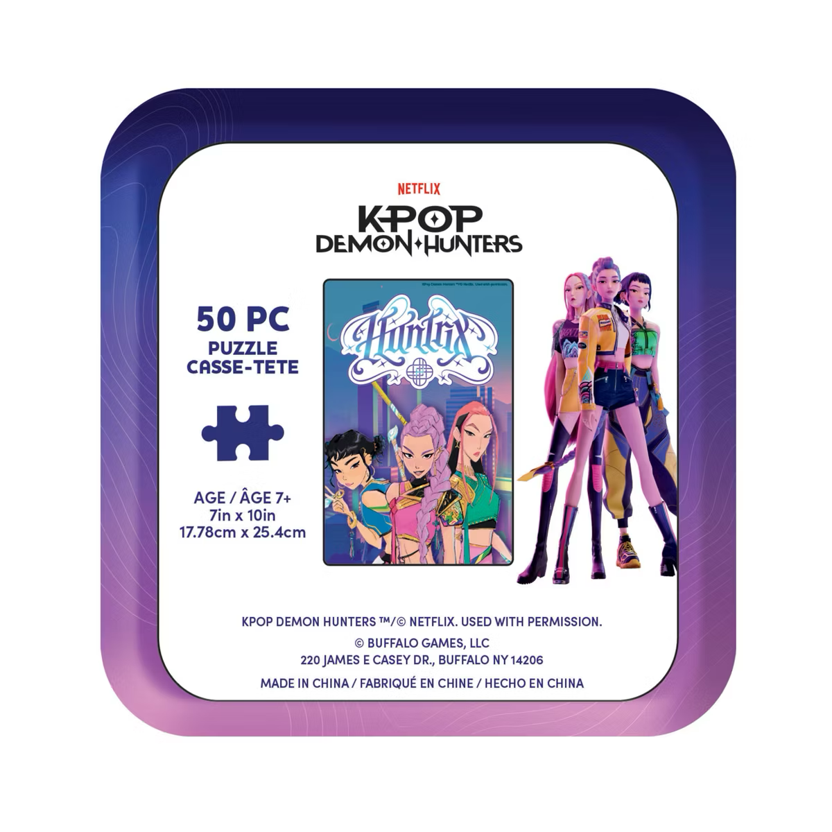 Buffalo Games 50pc KPop Kids' Puzzle Tin