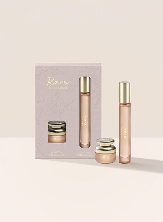 Rare Beauty by Selena Gomez 
Mini Rare Eau de Parfum Set with Vanilla and Caramel