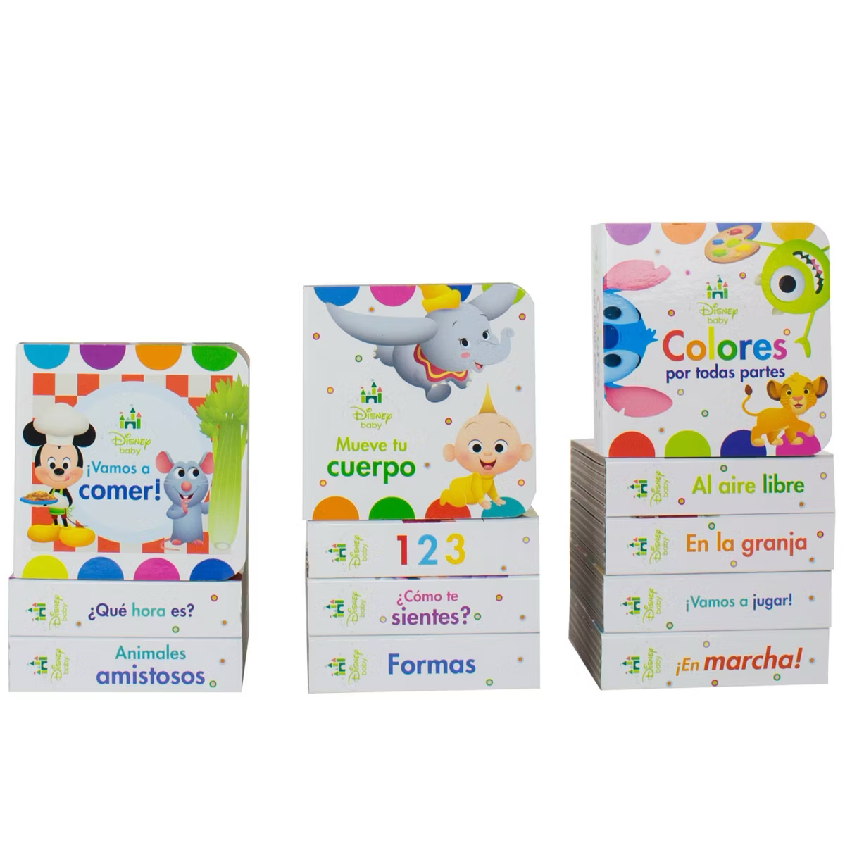 Disney Baby Spanish - My First Library 12 Block set