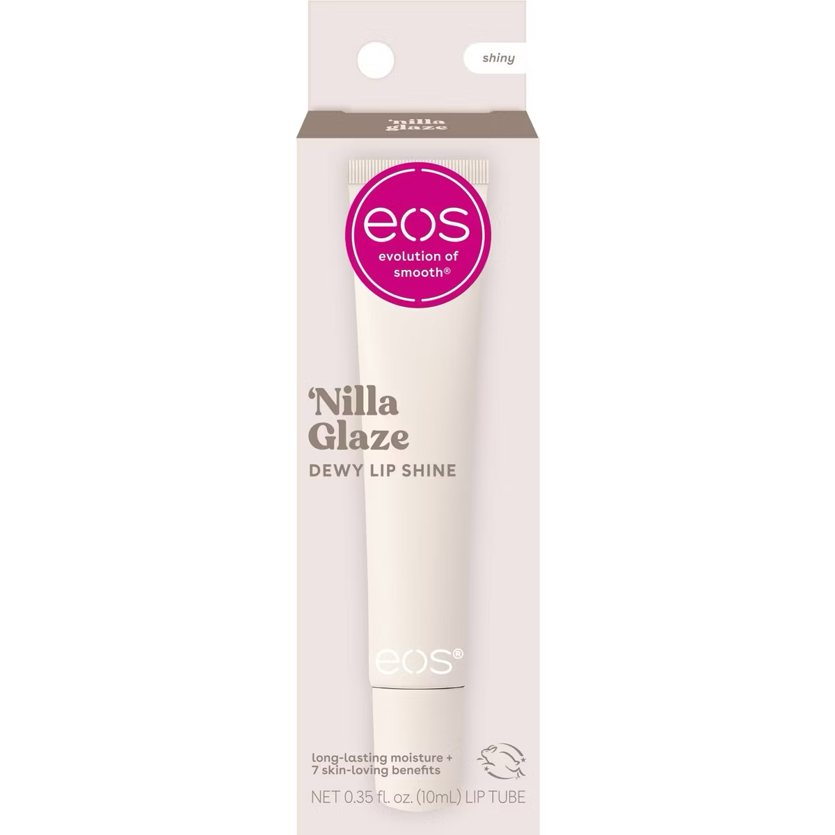 eos Dewy Lip Shine Nilla Glaze