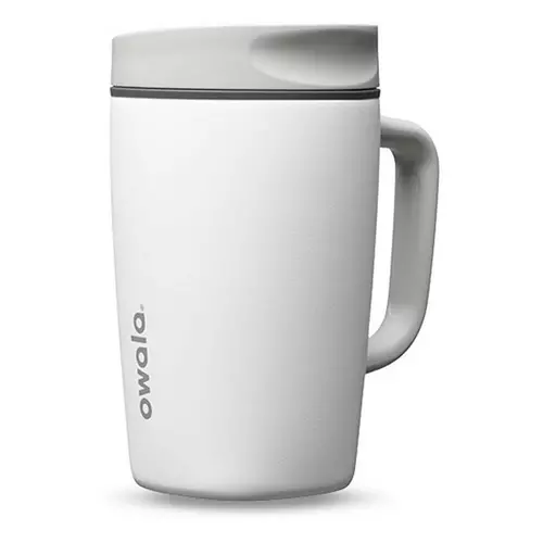 Owala SmoothSip® Slider with Handle Shy Marshmallow / 12oz / Stainless Steel