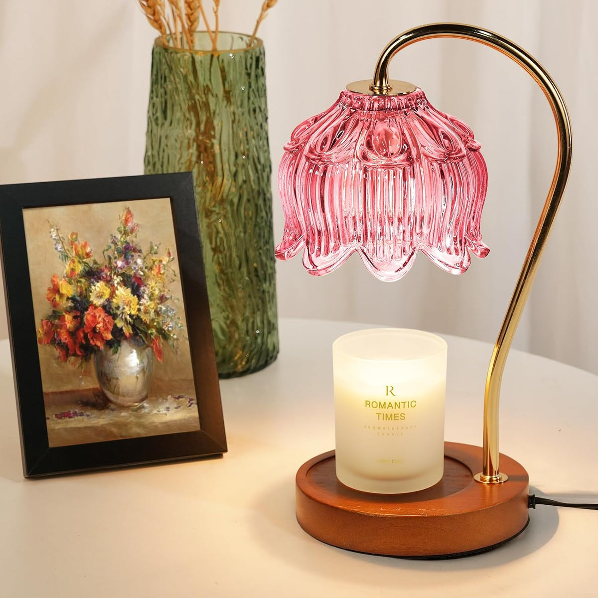 Lampara Calentadora para Velas