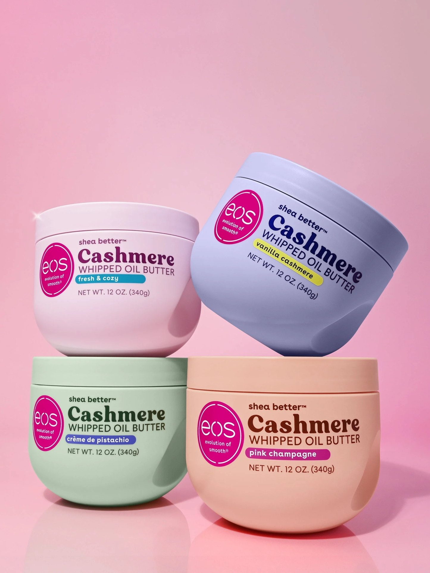 eos Cashmere Whipped Oil Body Butter - 12oz