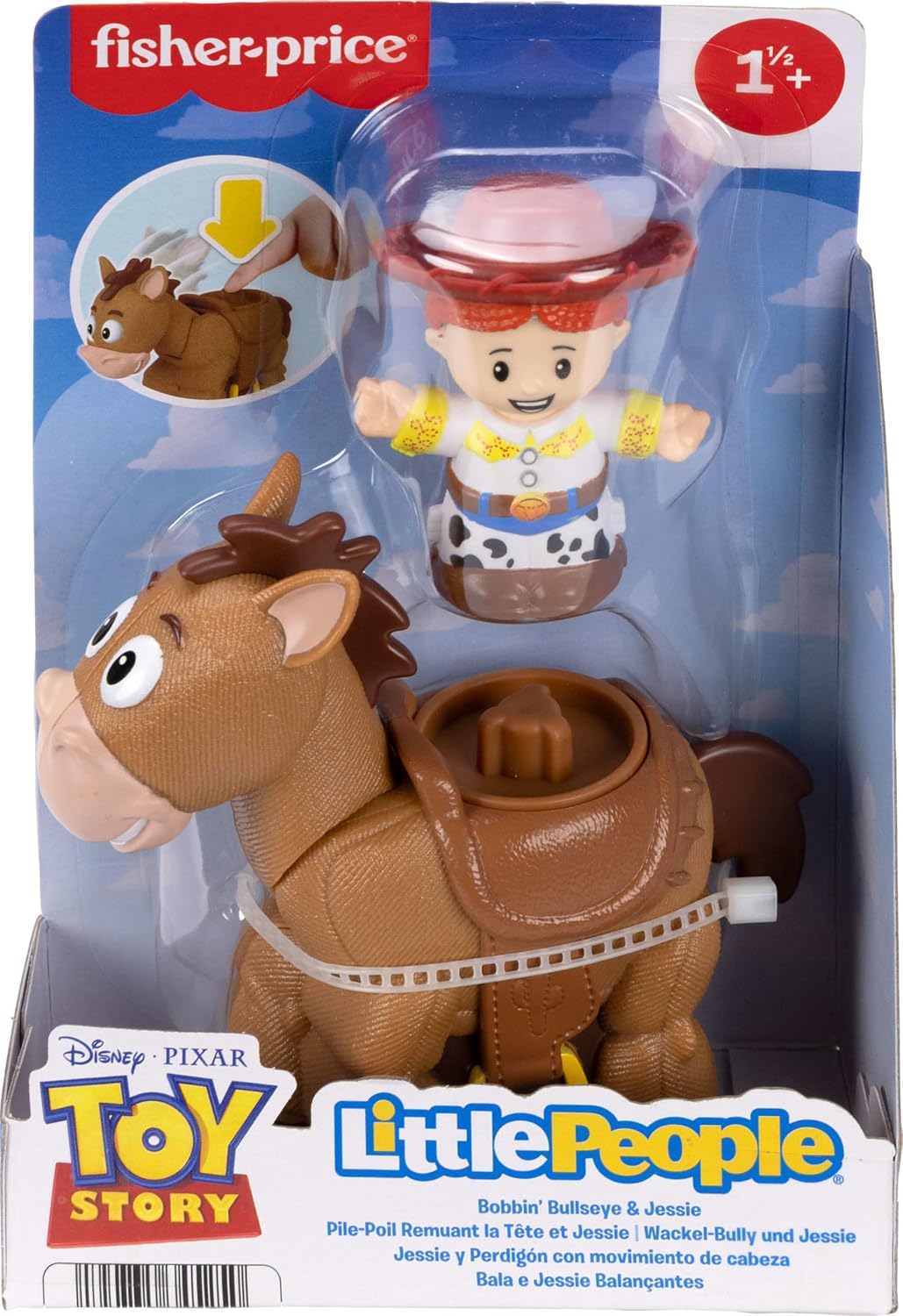 Fisher-Price Little People Disney Pixar Toy Story Jessie & Tiro al Blanco