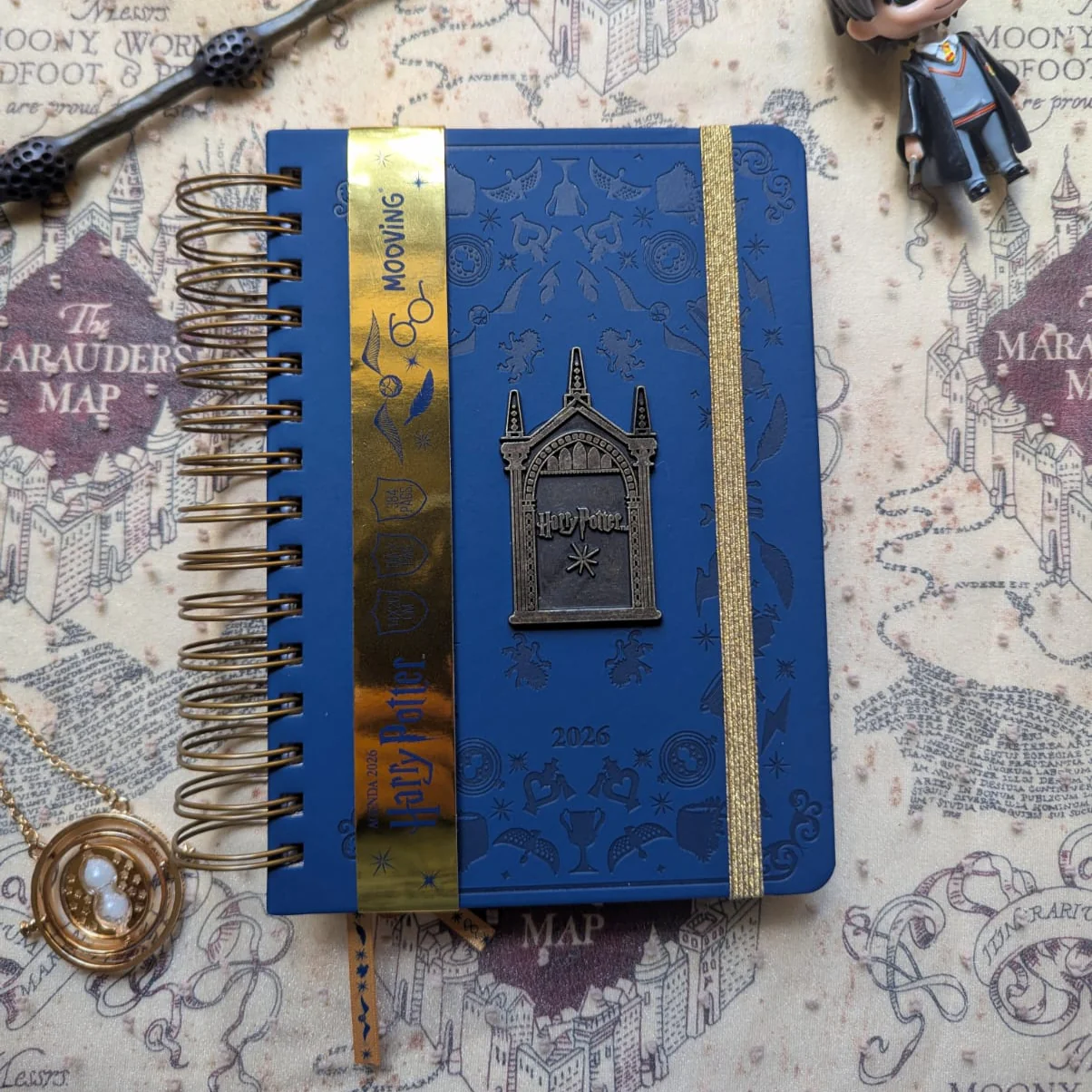 AGENDA 2026 HARRY POTTER DIA POR PAGINA BY MOOVING