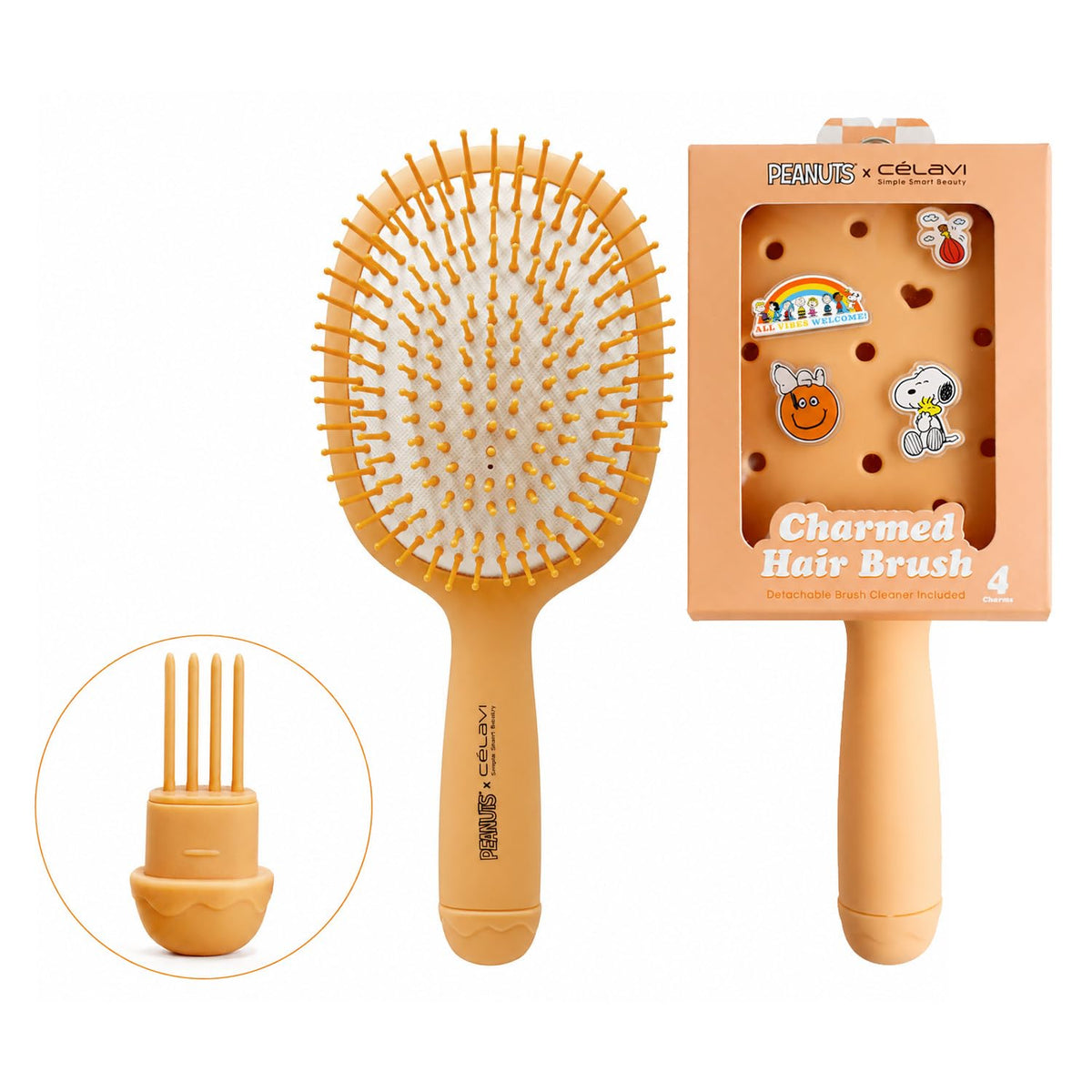 CELAVI x PEANUTS Snoopy Detangling Hair Brush