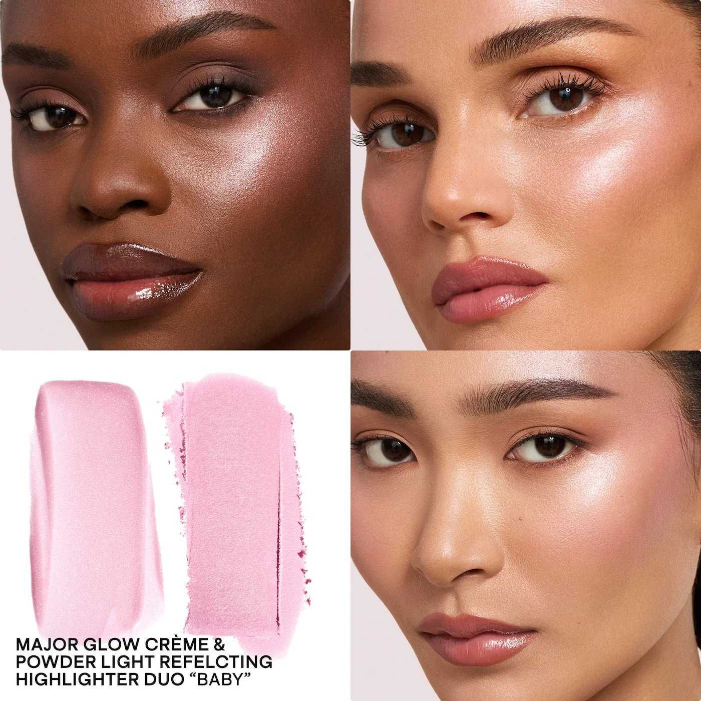 PATRICK TA Major Glow Creme & Powder Light Reflecting Translucent Highlighter Duo