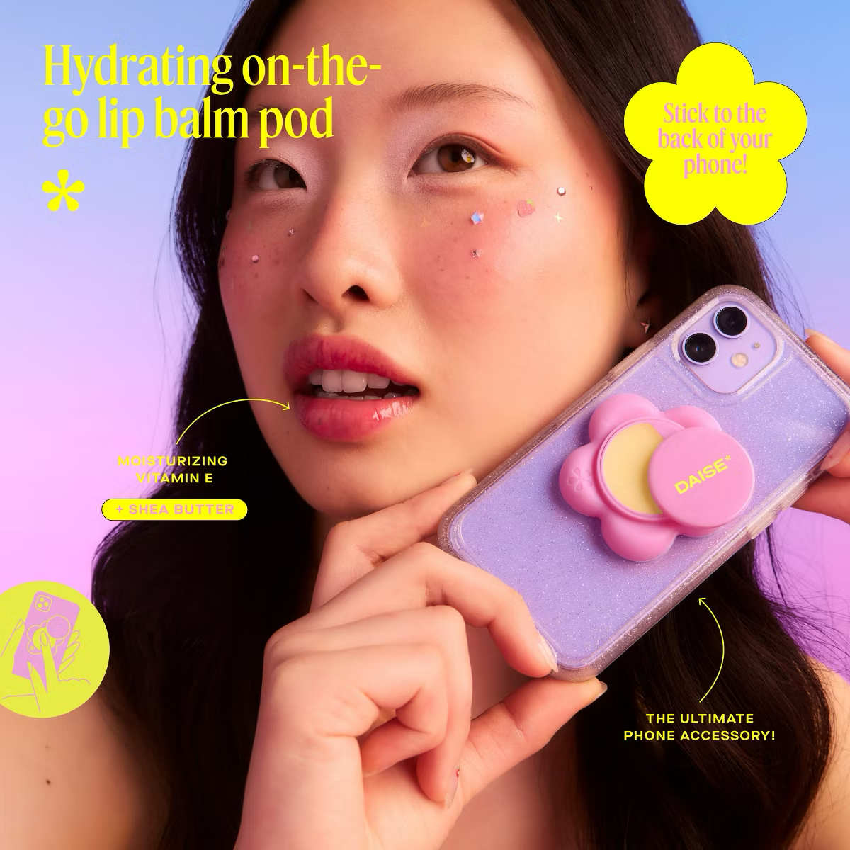 DAISE Lip Service Lip Balm Phone Pod - Watermelon Crush