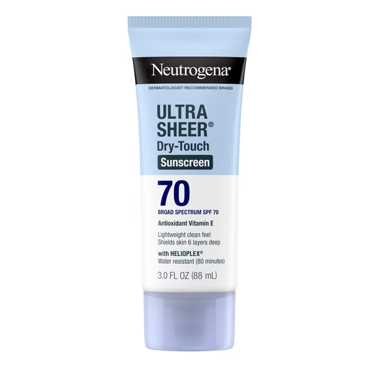 Neutrogena Ultra Sheer Dry Touch Sunscreen Lotion, SPF 70