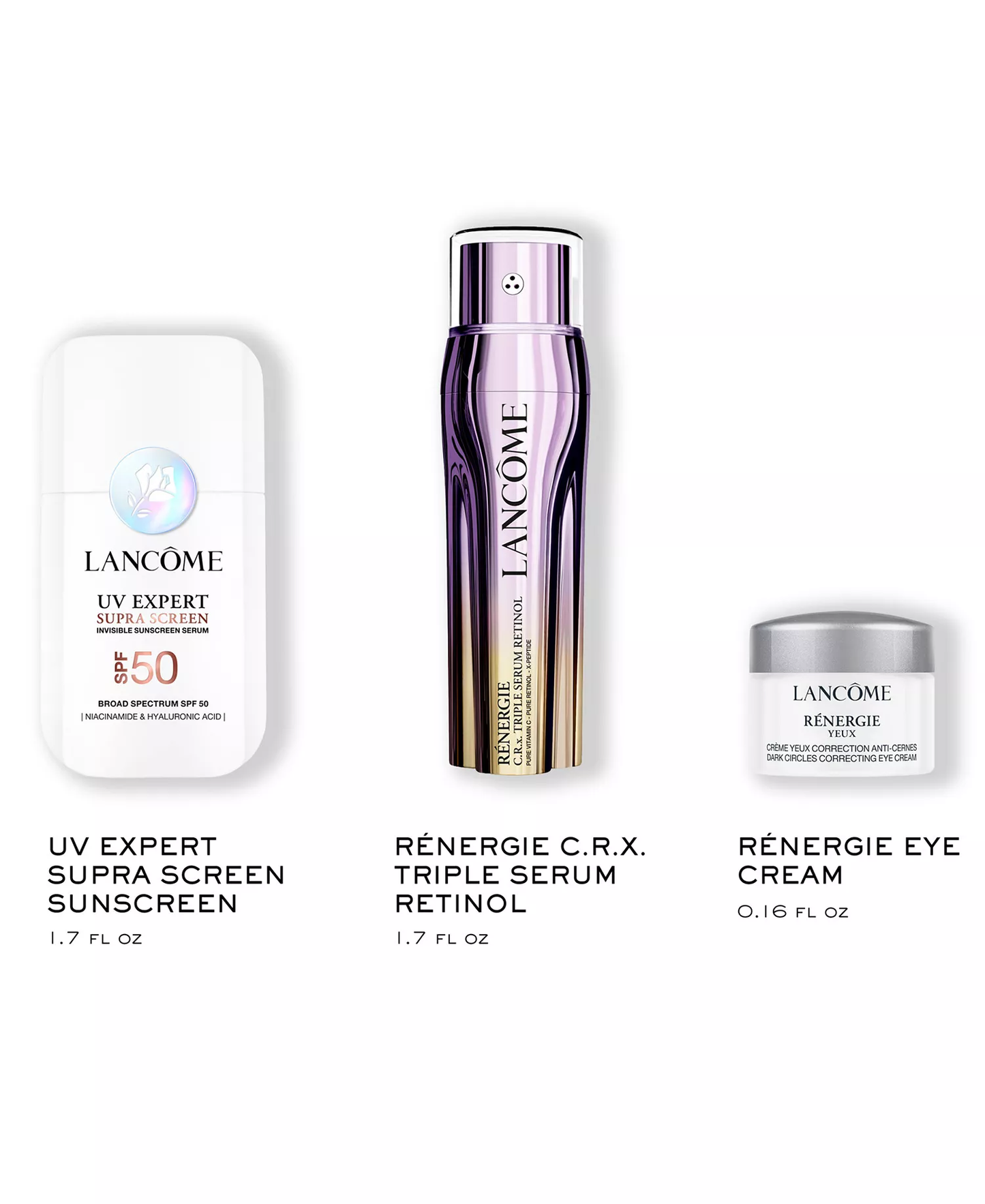 Lancôme 3-Pc. Supra Screen Sunscreen SPF 50+ and Rénergie
