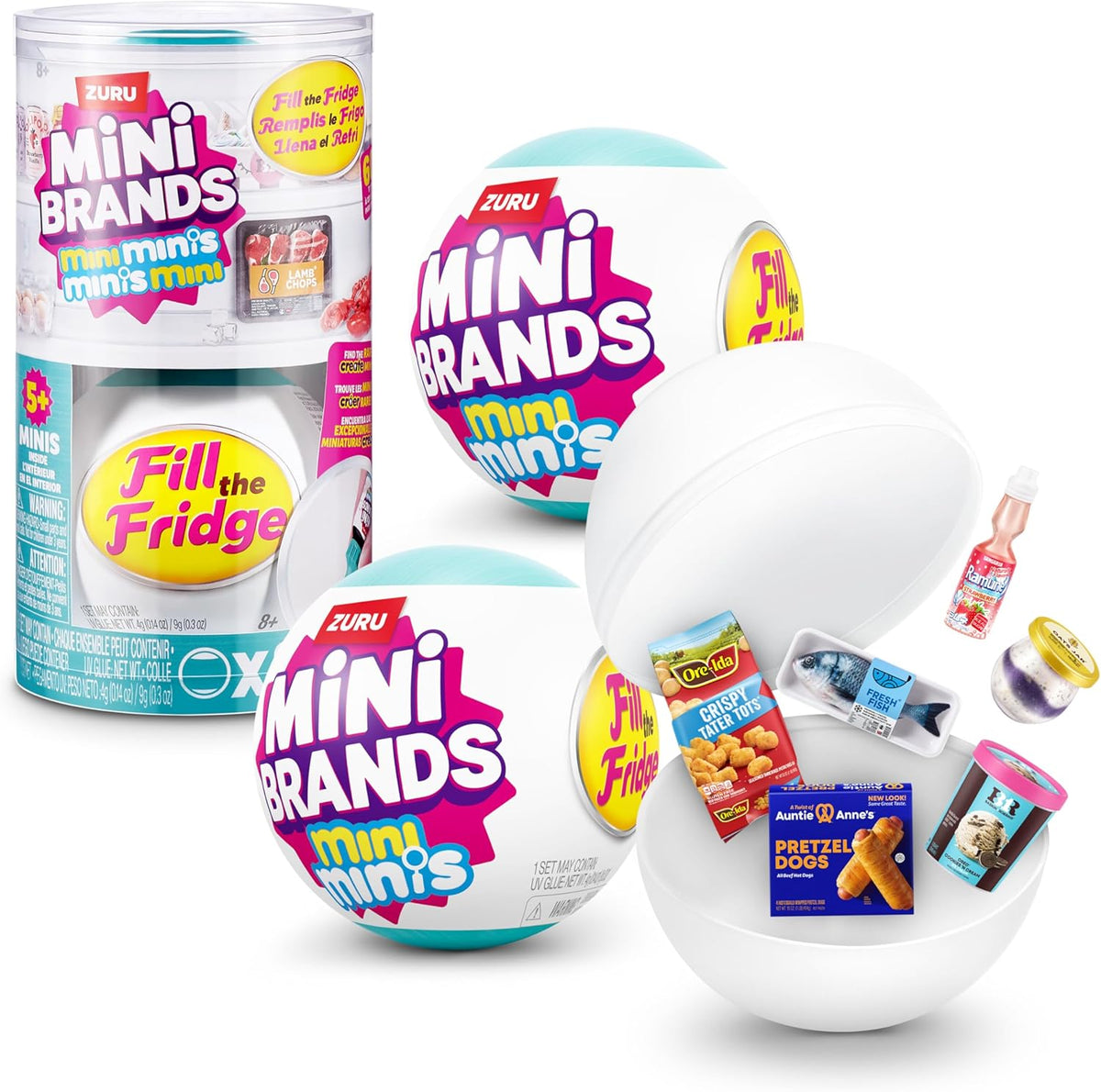 Mini Brands Fill The Fridge Mini Minis 2Pk