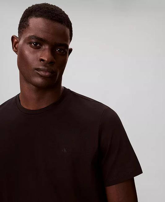 Calvin Klein Men's Solid T-Shirt Negra