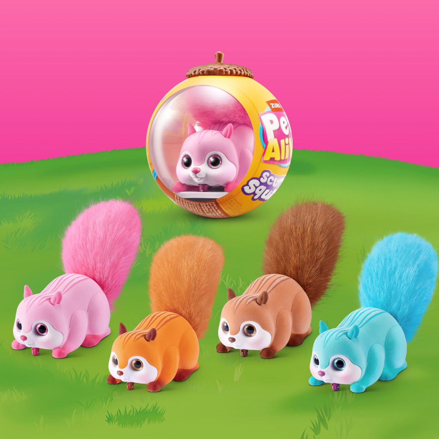 ZURU Pets Alive Scurry'n Squirrel
