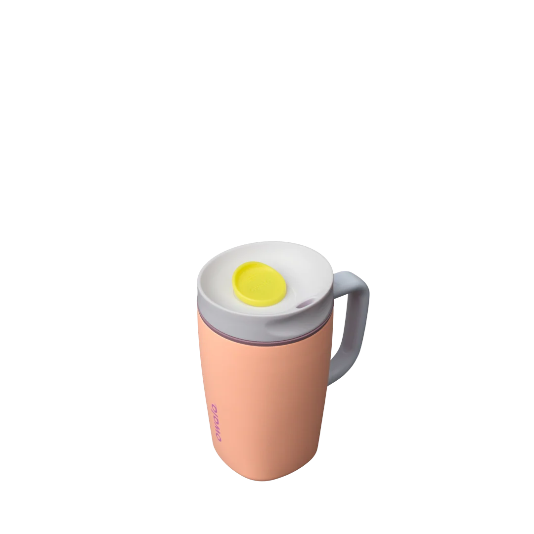 Owala SmoothSip® Slider with Handle  Peachy Keen / 12oz / Stainless Steel