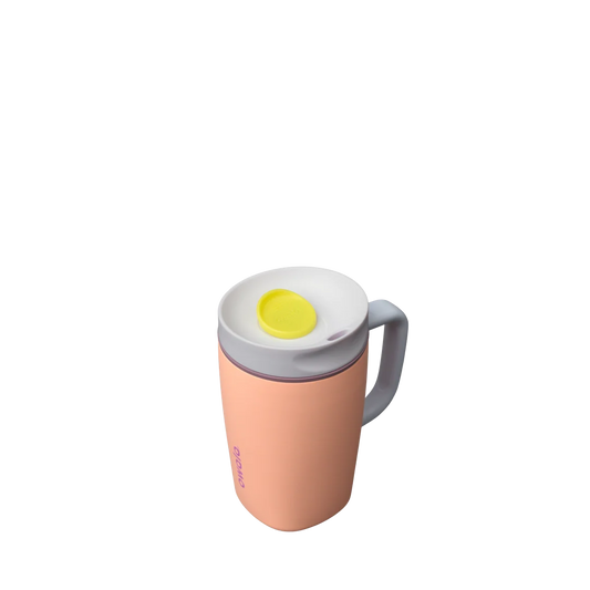 Owala SmoothSip® Slider with Handle  Peachy Keen / 12oz / Stainless Steel