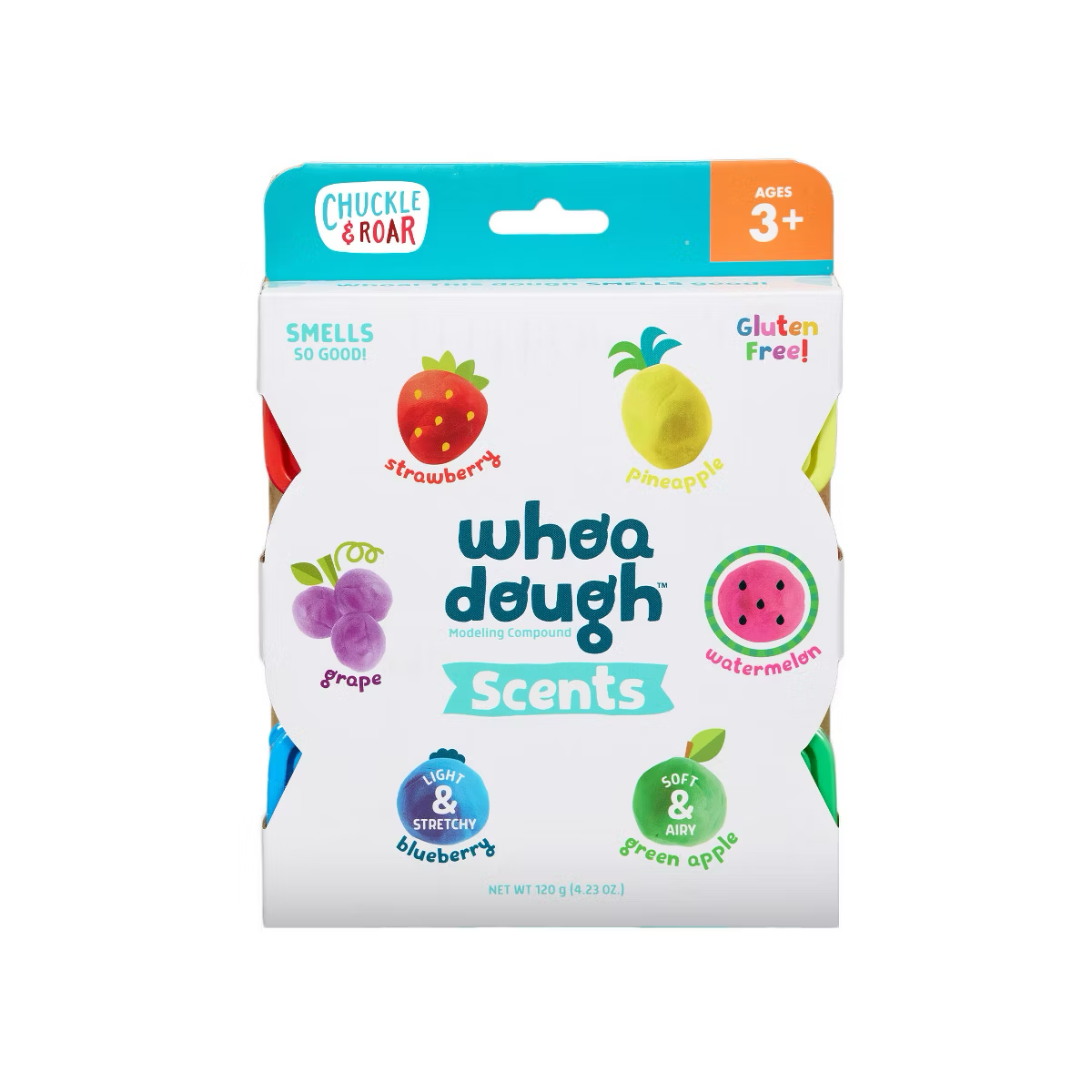 Arcilla/Plasticina Chuckle & Roar Whoa Dough Scents - Air Dry Clay