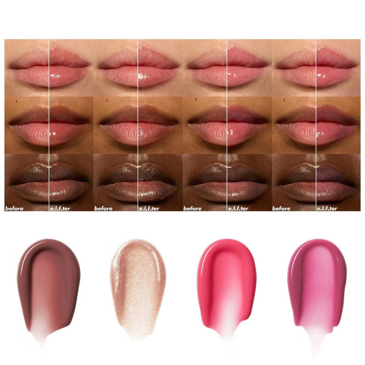 elf Glow Reviver Plumping Lip Oil Gift Set