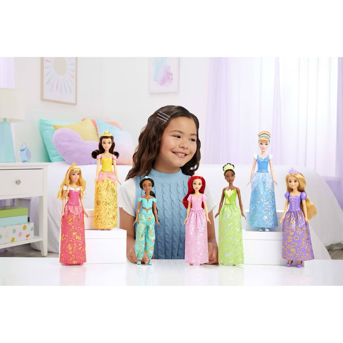 Disney Princess Fashion Doll 7pk