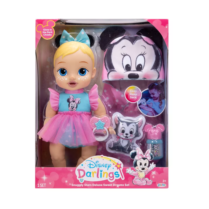 Disney Darlings Muñeca Bebé Minnie Mouse