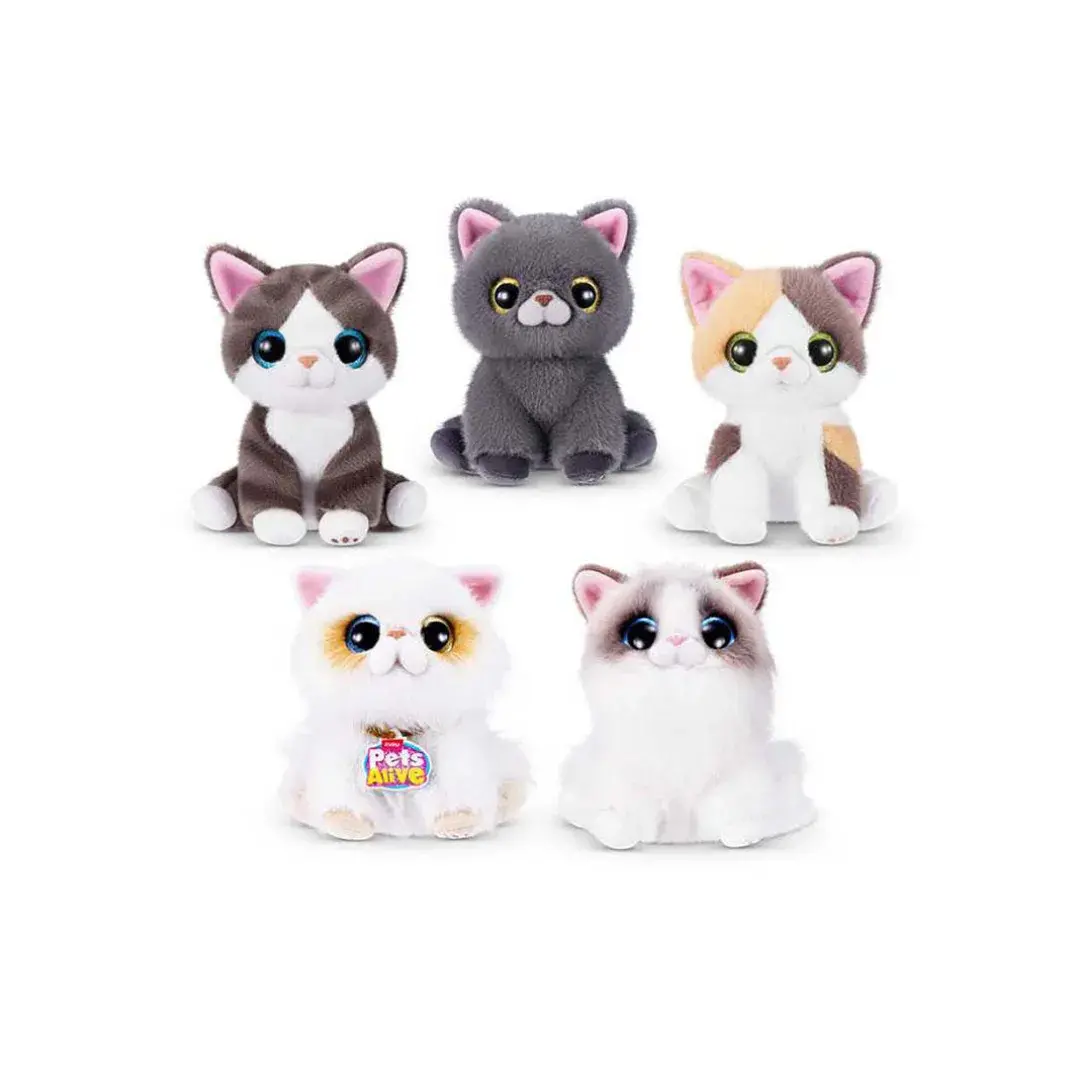 Pets Alive by ZURU Smitten Kittens Interactive Plush Series 2