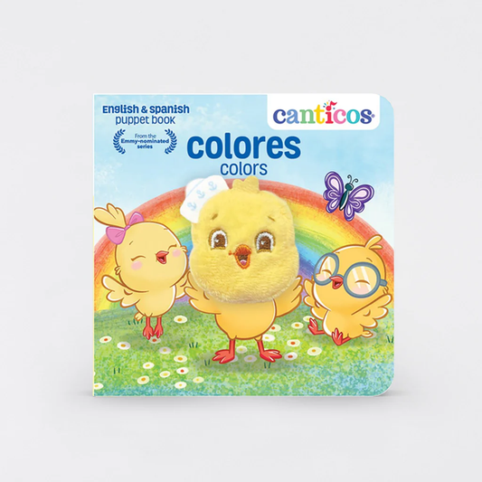 Canticos Colores libro de marionetas / Colors Puppet Book (Bilingual)