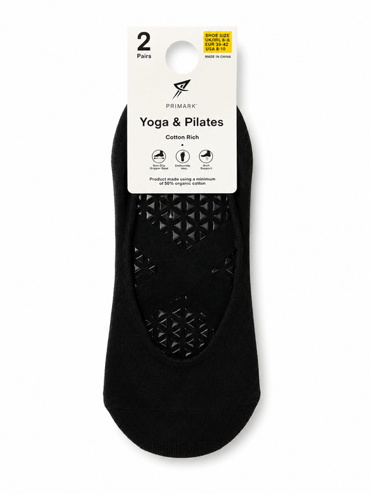 Calcetas Antideslizantes Yoga y Pilates 2 pares