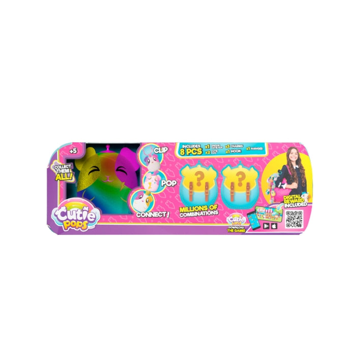 Cutie Pops - Paquete de 3 Peluches Conectables