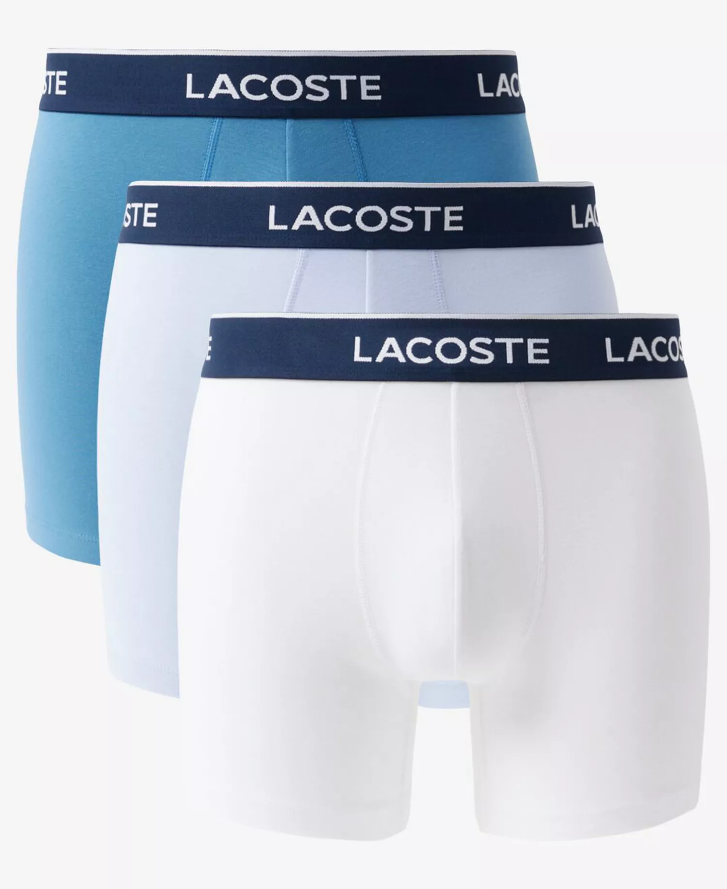 Lacoste Men's Regular-Fit Boxer Briefs, 3-Pack Gift Set
