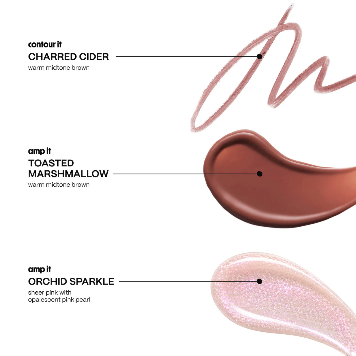 point of view. amp (k)it edit lip trio makeup gift set