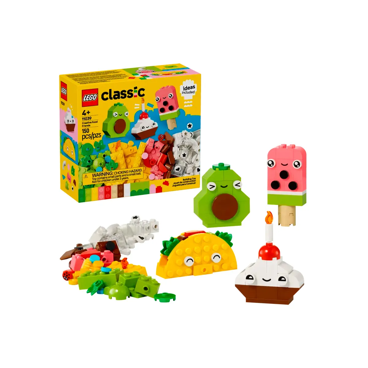 LEGO Classic Creative Food Friends Building Toy