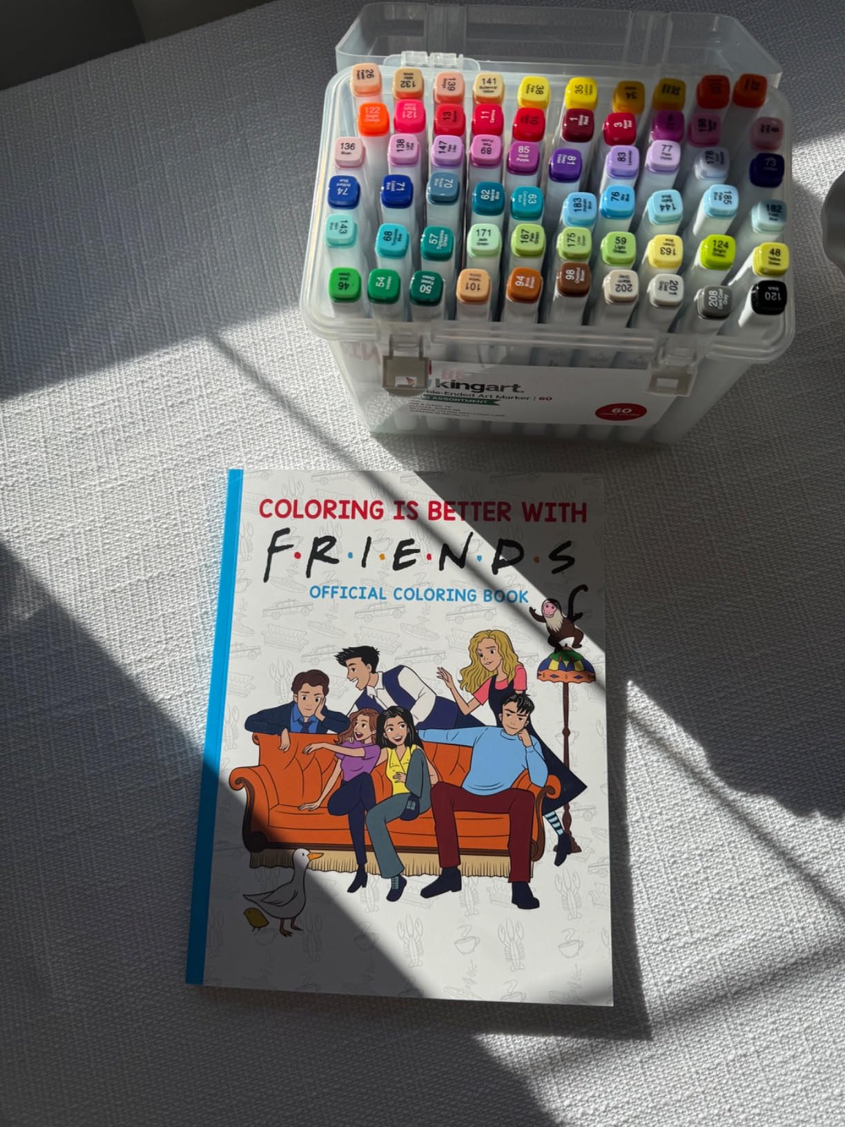 Coloring is Better with Friends: Official Coloring Book