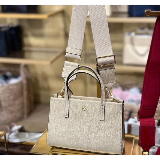 Tory Burch Blake Mini Tote New Ivory Crossbody