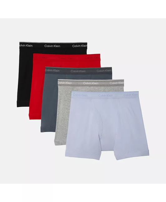 Calvin Klein Men's 5-Pack Cotton Classic Boxer Briefs Underwear
