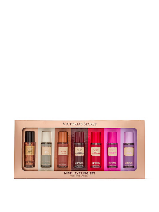 Victoria's Secret 7-Piece Fragrance Mist Layering Gift Set
