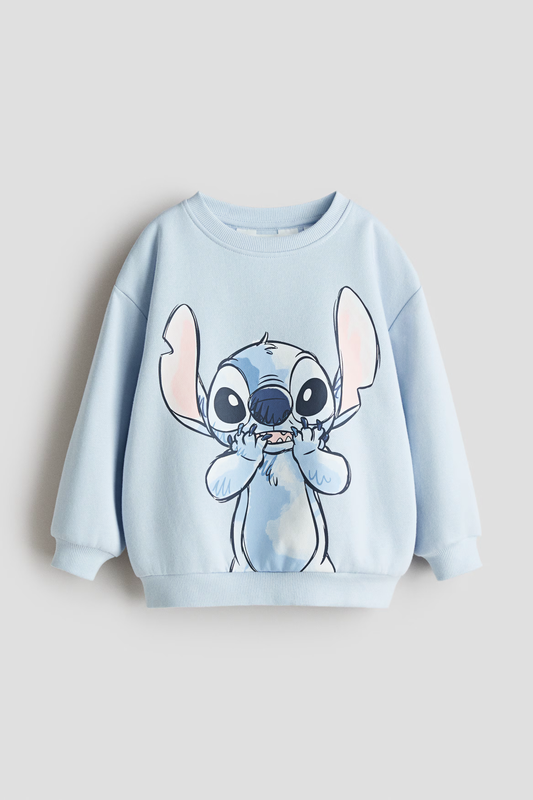 HM STITCH PRINTED SWEATSHIRT
