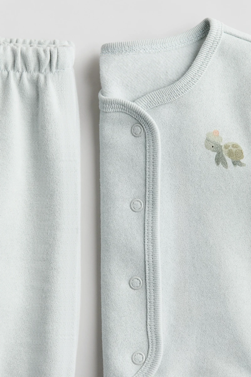 HM 2-PIECE CARDIGAN AND JOGGERS SET