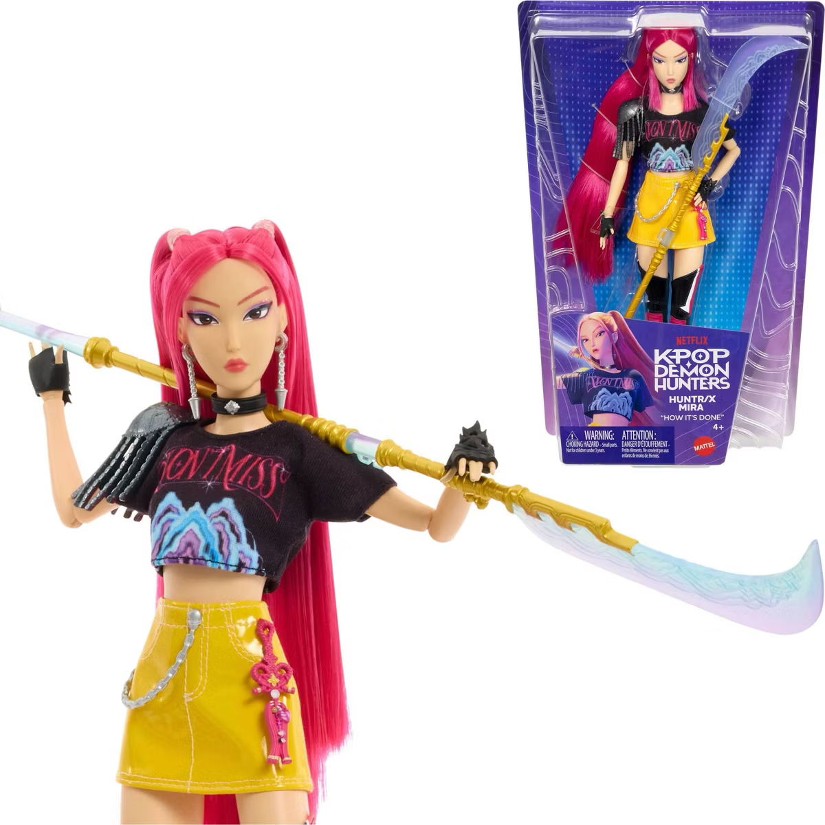 KPop Demon Hunters HUNTR/X Mira Fashion Doll