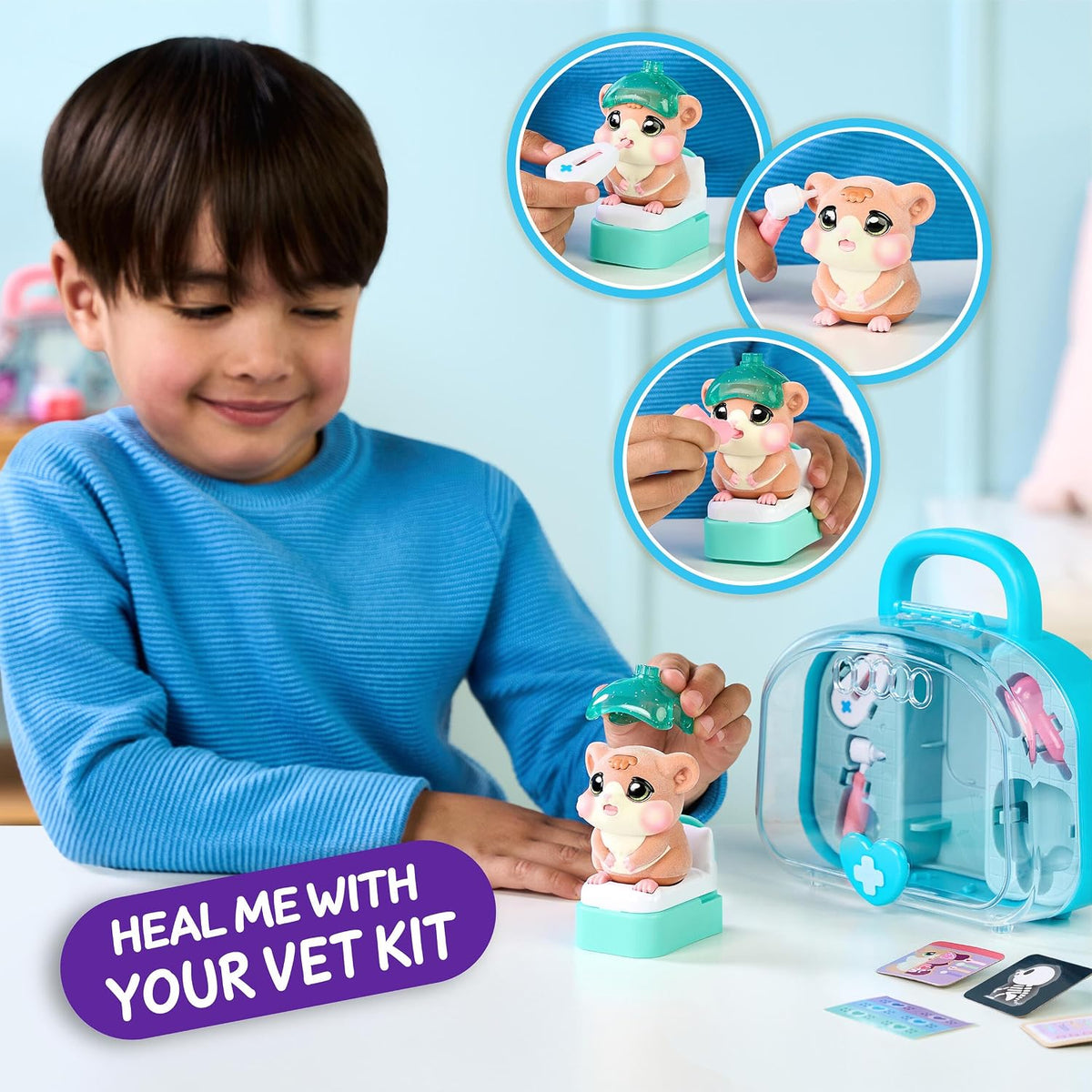 Little Live Pets Ouchies Vet Kit - Coco the Hamster