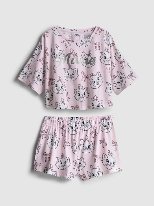 Pijama de Short Marie Aristocats