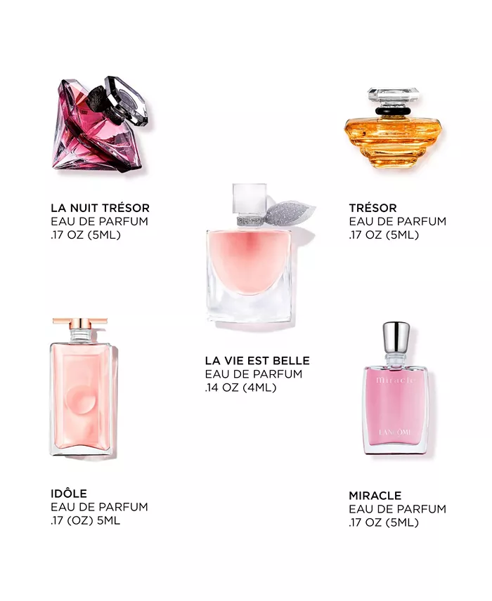Lancôme 5-Piece Perfume Sampler Holiday Gift Set