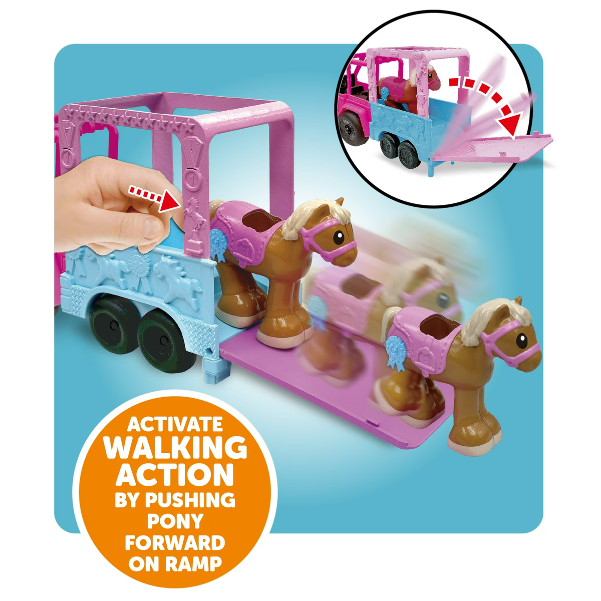 Kid Connection Pony Ranch Play Set with Lights and Sounds
