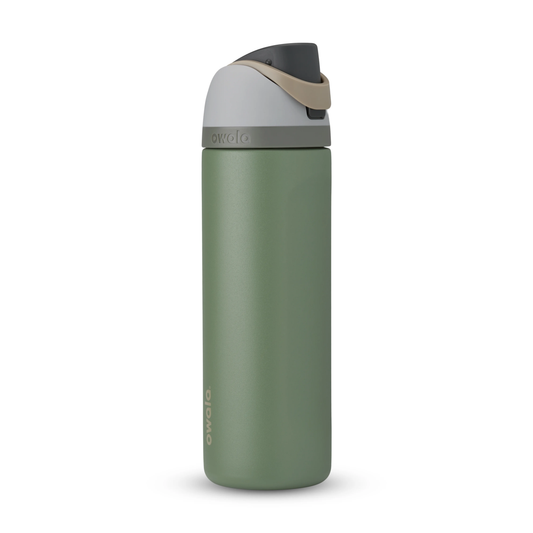 Owala FreeSip Green House / Stainless Steel / 24oz