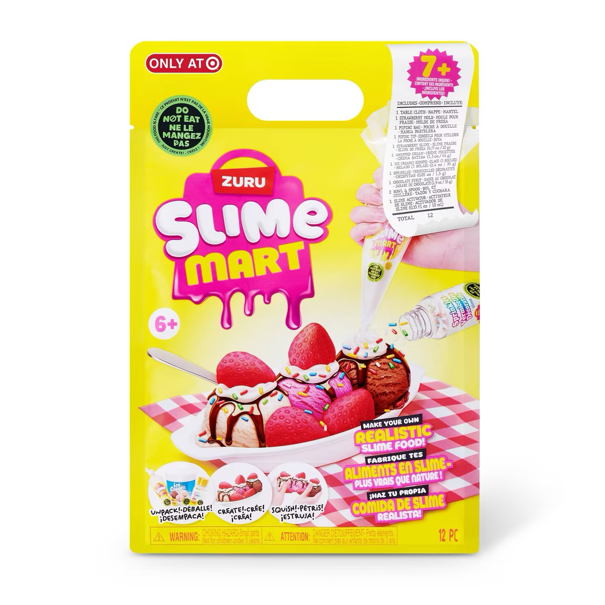 Slime Mart Bag Banana Split