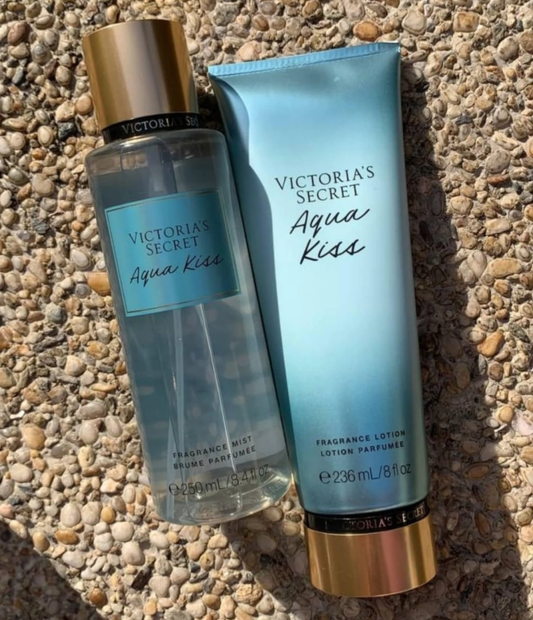 Victoria's Secret Aqua Kiss Set 2pcs