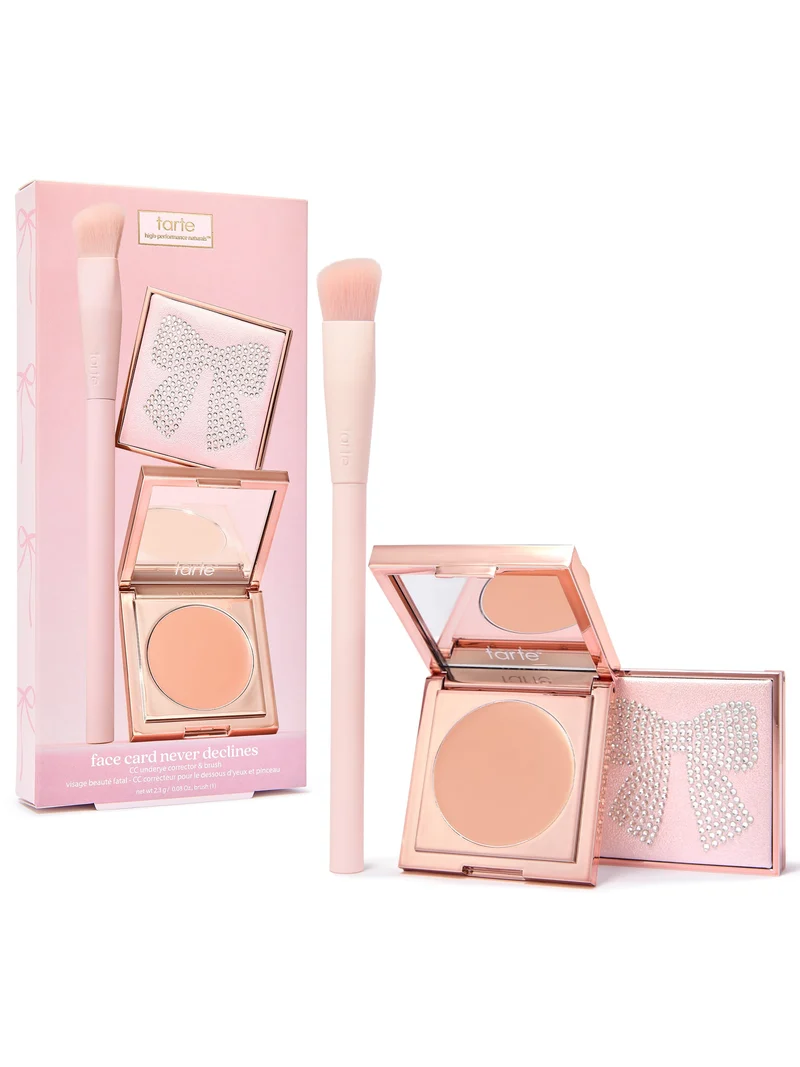 Tarte 2-Piece Face Card Never Declines CC Undereye & Brush Set