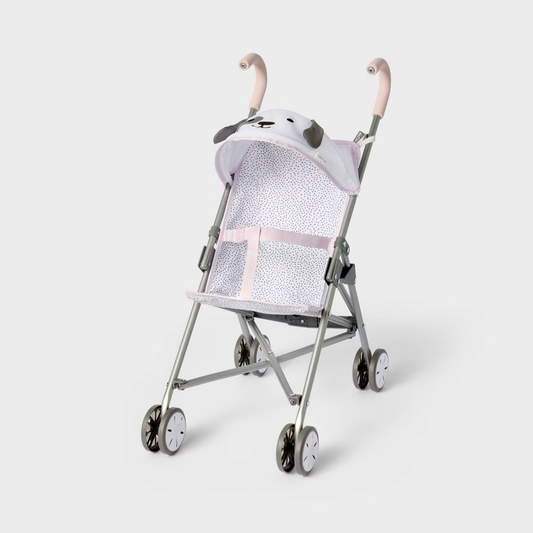 Cochecito Gray Dot Dog - Gigglescape™