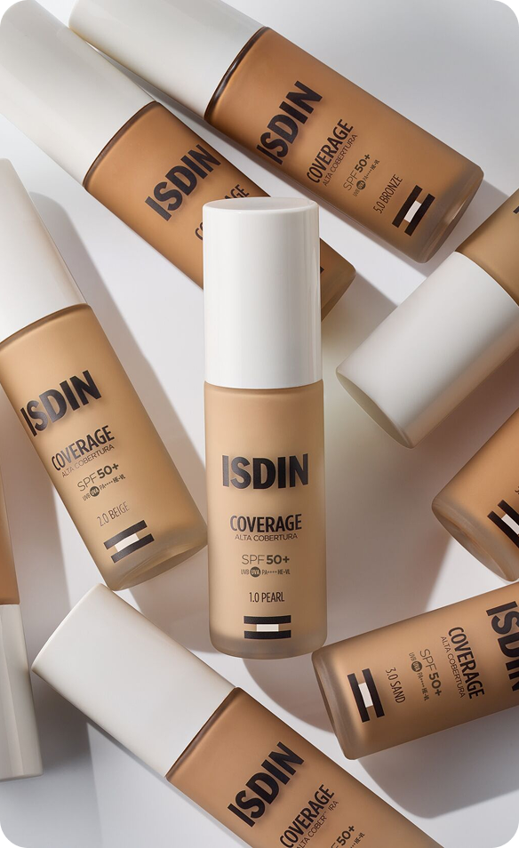 ISDIN Coverage Foundation Base de maquillaje de Alta Protección